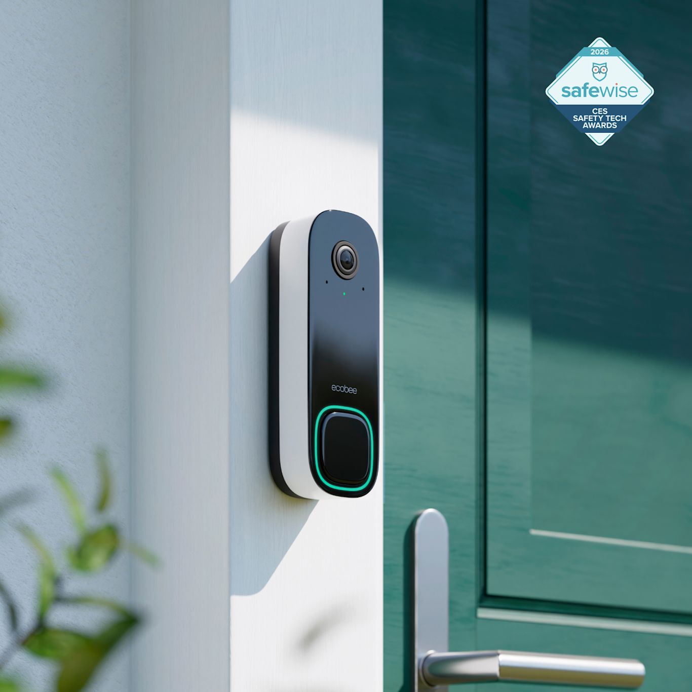 Smart Doorbell Camera (wired) with Smart Security